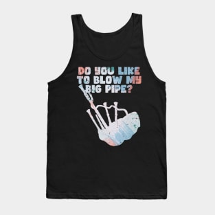 BAGPIPE SPLASH COLORS Tank Top